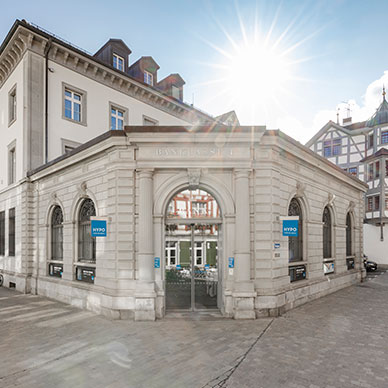 Vorschau Pressefoto: Bankgebäude der Hypo Vorarlberg St.Gallen